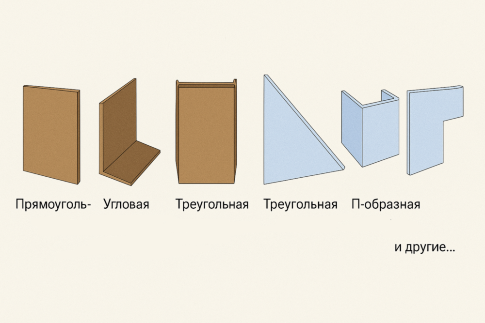 формы металлокассет